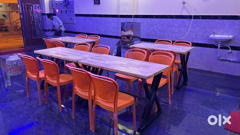 Dinning table set, 4 tables, 16 chairs