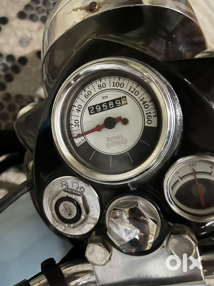 Good condition reditch blue colour look new bike well maintenance