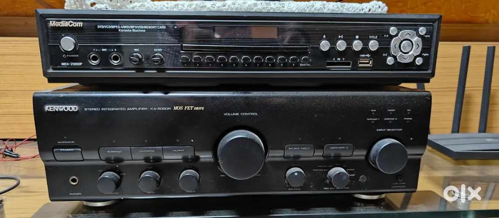 Bose 301 Kenwood amplifier