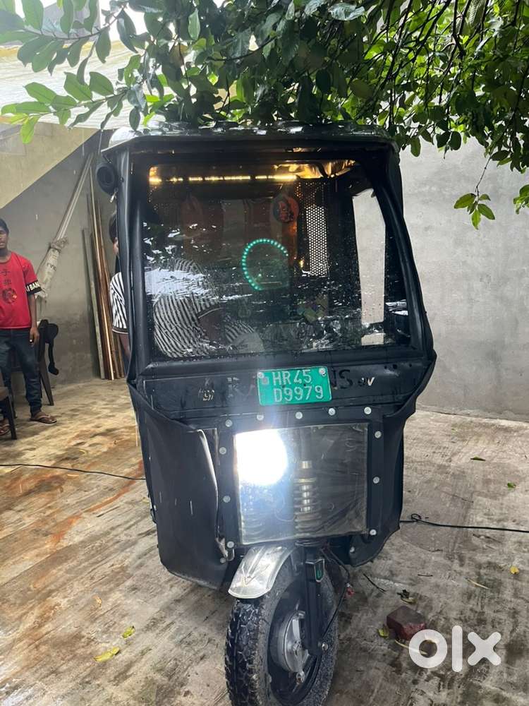 E Rickshaw fully decorate