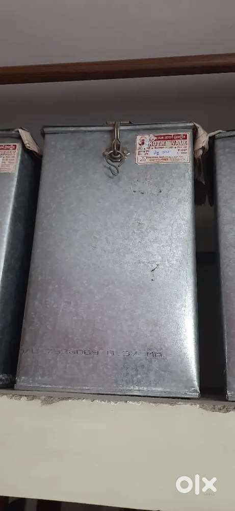 Galvanized steel grain boxes