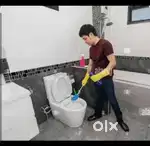 Gp Bath/room  cleaning gg job bike compulsory)( with machine