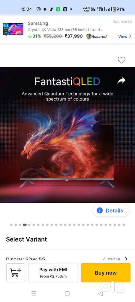 Mi TV 44 4k android