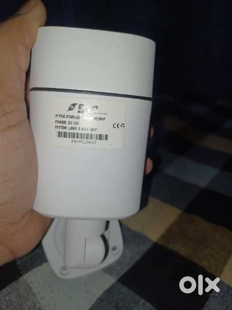 2 camera setup Cctv with hd quality recording with night vision