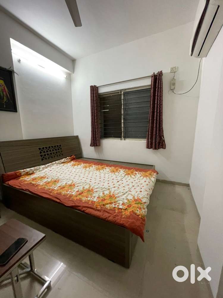 2 bhk road facing L shaped balcony flat
