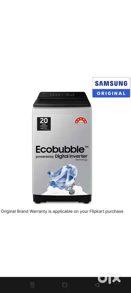 Samsung 8 Kg 5 star top load washing machine