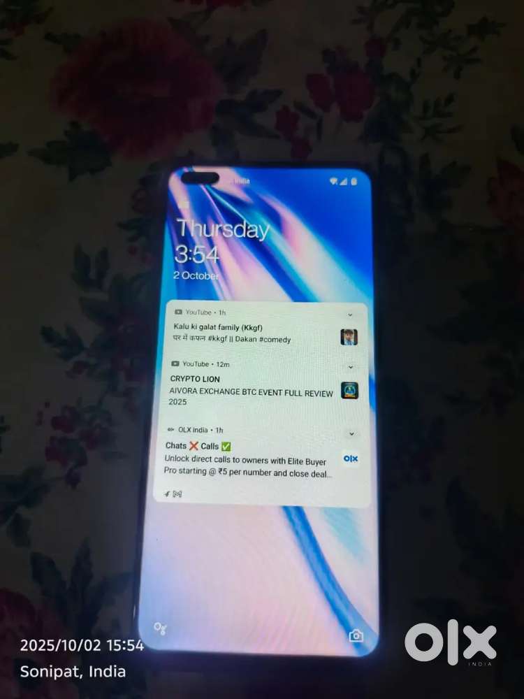 OnePlus nord 12 gb 256 gb ok phone h koi kami nahi