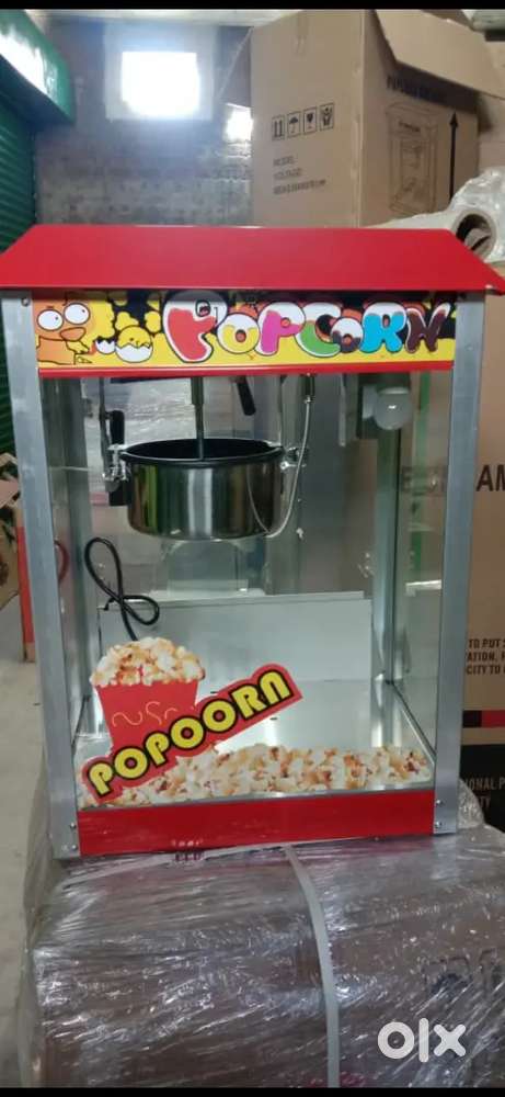 Popcorn machine and cotton candy machine