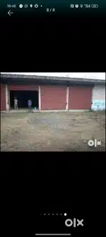 20000 sqft plot 8000 sqft godown at main road siltara