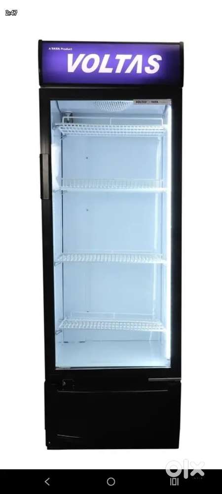 Voltas 320 L Single Door Metallic Fgls Visi Cooler