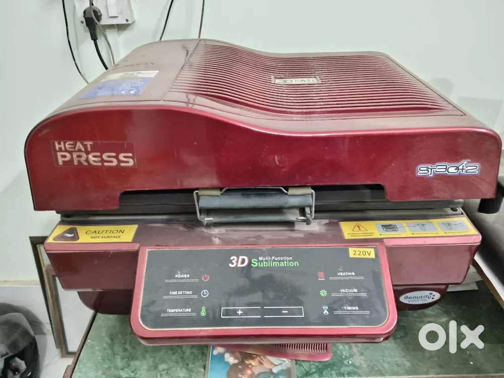 3D mobile cover printing machine in excellent working condition