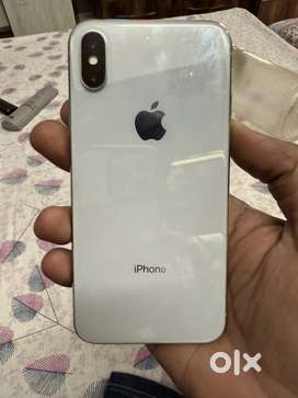 iphone X, Silver color, 64 GB