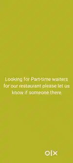 Waiter For Restuarant