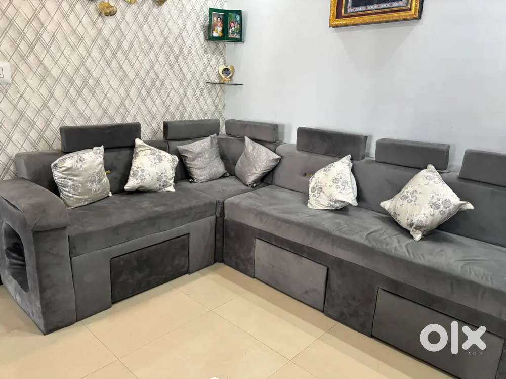 Modern sofa with couch