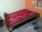 Double bed with matress
