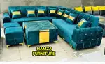 HAMZA FURNITURE NEW DESIGNER STYLISH LUXURY LOOK L SHAPE SOFA SET