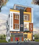 A house next to industrial area for living with rental returns
