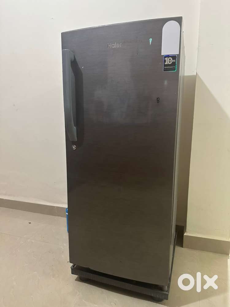 Haier single door fridge 195 litre