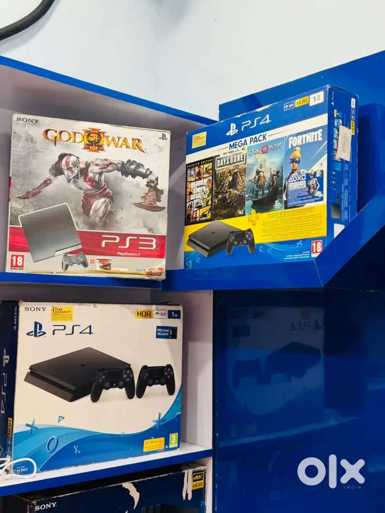 PS4 slim available (mint) condition with warranty