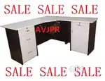 New L shape office counter table