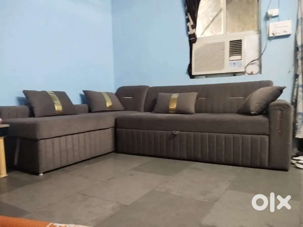 Stylish Corner Sofa Combed