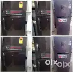Double door fridge and washing machine 5 years warranty