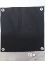 A black canvas