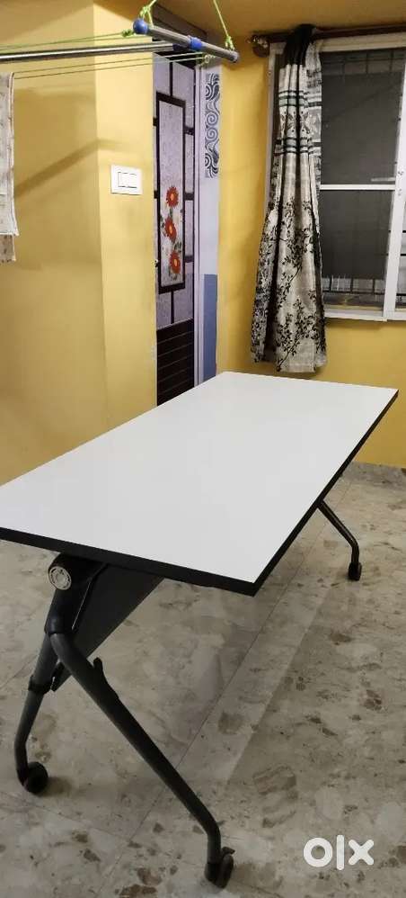 Foldable table #wfh setup #space saving #good condition