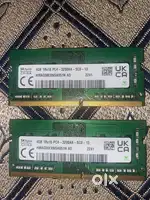 8GB (2x4GB) DDR4 3200MHz Laptop RAM sticks