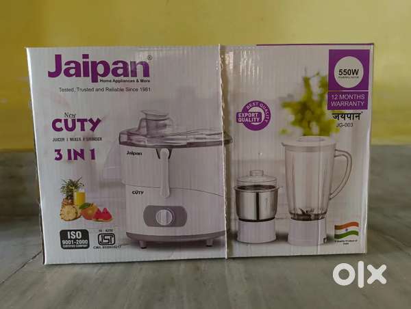 Jaipan Juicer Mixer Grinder 3 in 1
