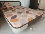 Strong material used in bed making & cotton bed with it