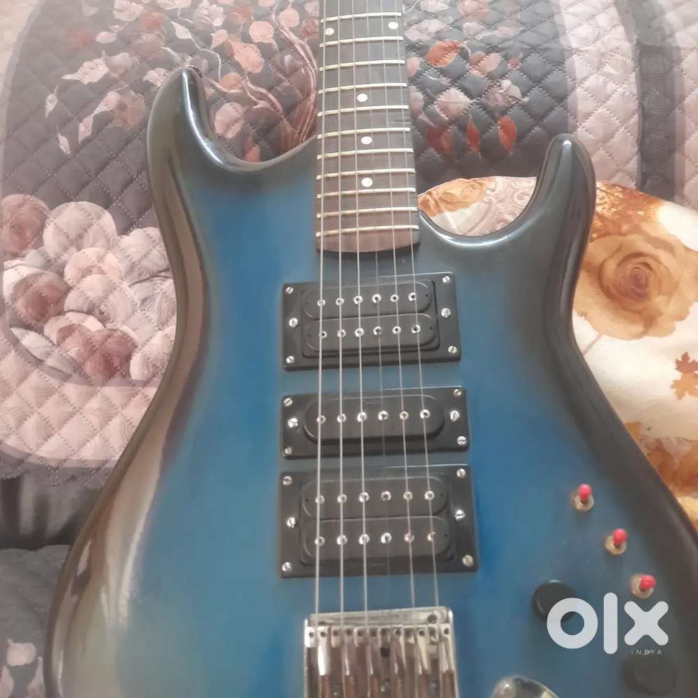 Grason black cat electric guitar