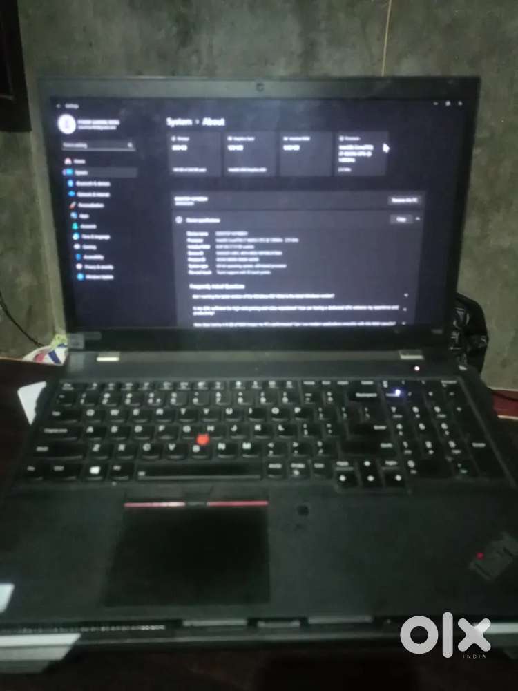 Lenovo t590 laptop