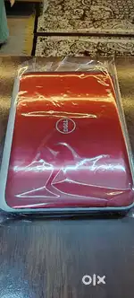 Dell Beautiful LAPTOP, 
Stylish Body
Curve Corners
Red & Silver Colour