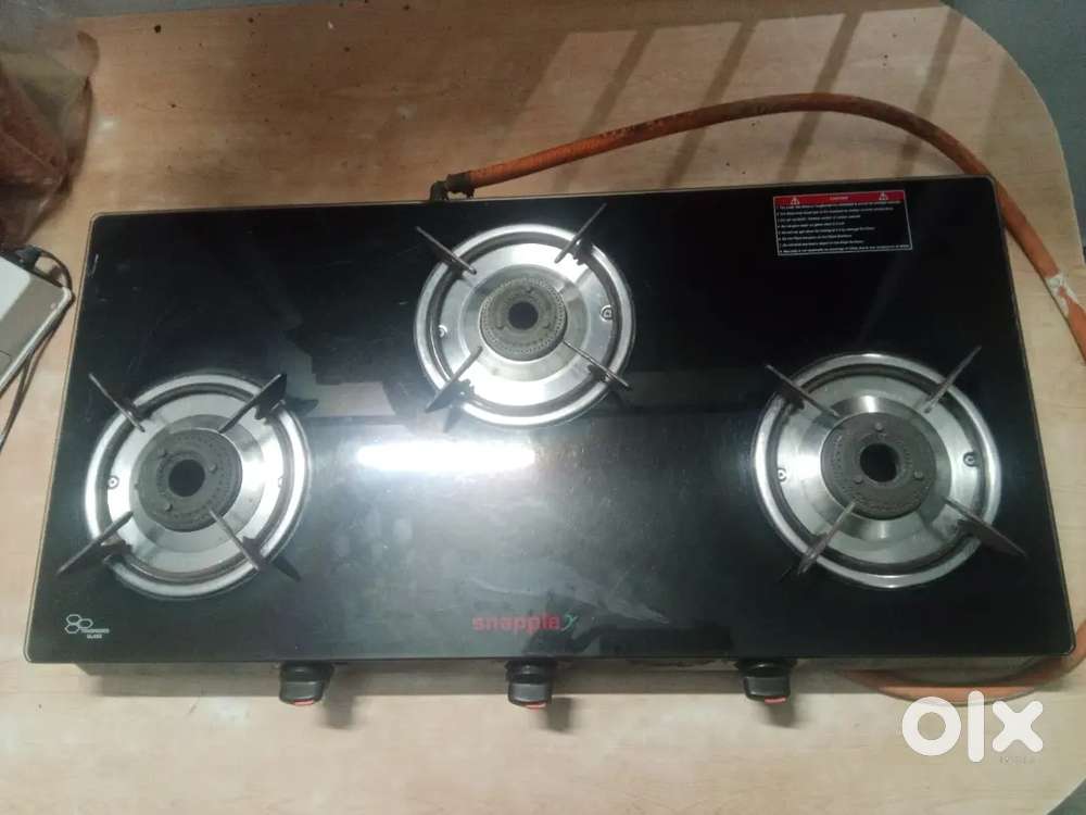 glass Gas stove