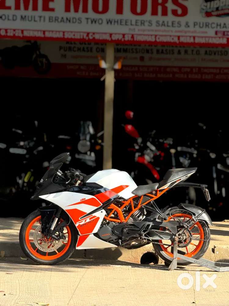 RC 200 ktm 2019 model well maintained sports bike