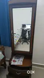 Dressing table with mirror