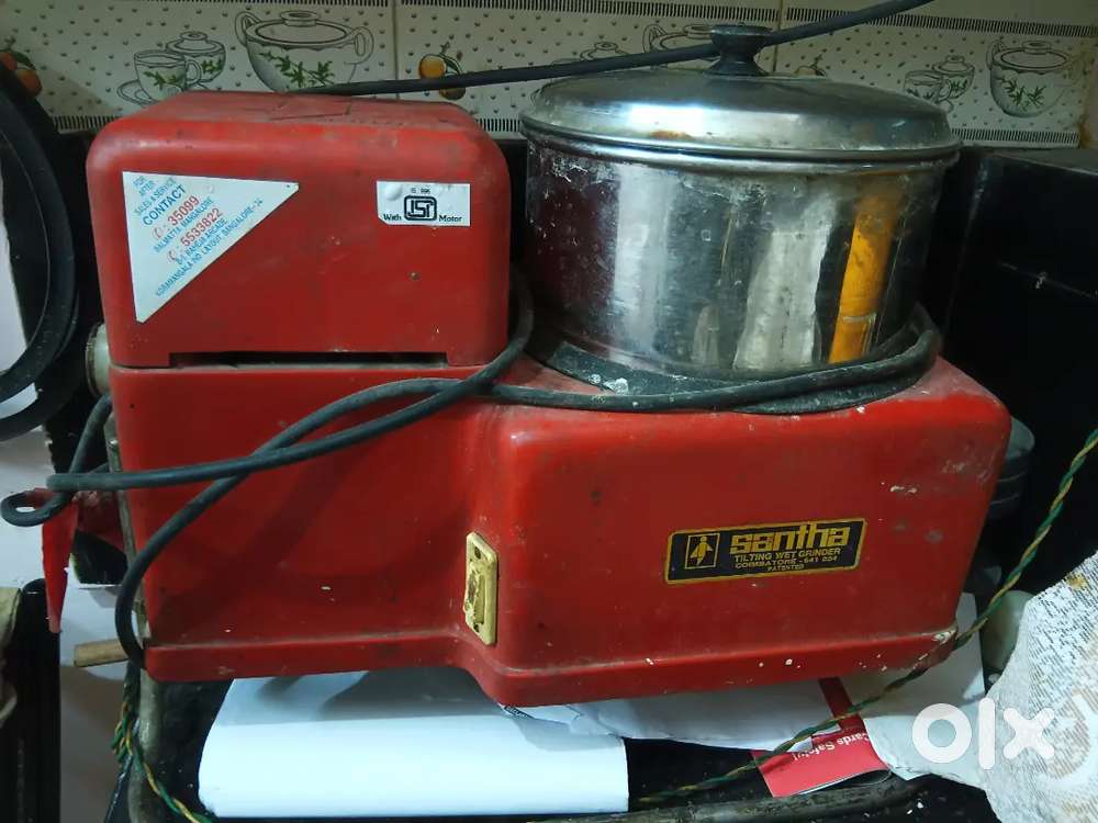 SHANTA brand 2 Litre Tilt wet Grinder in Good running condition
