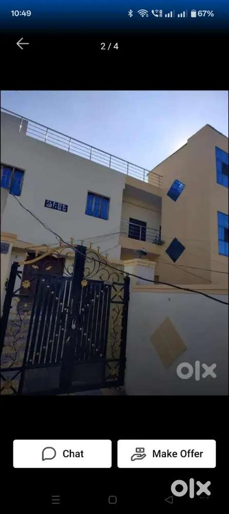 4BHK House for rent Peace society