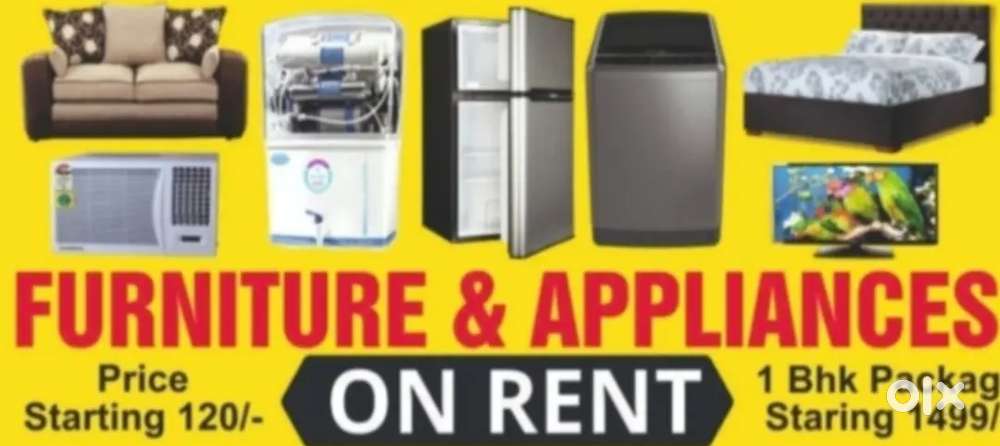 Furniture appliances on RENT