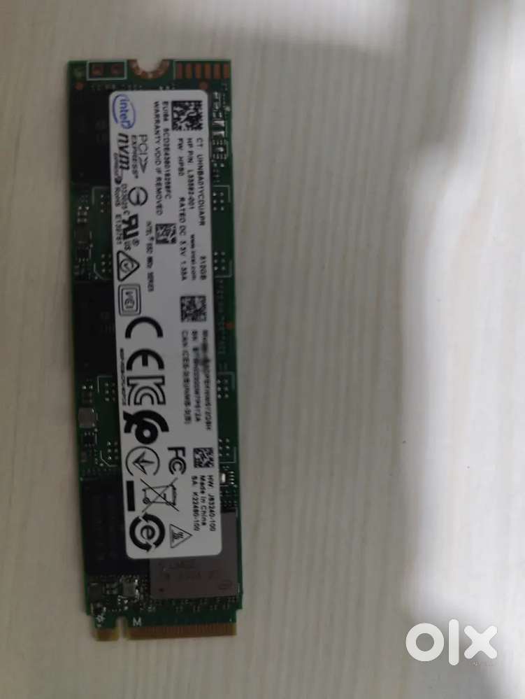 SSD 500 Gb IntelBrand NVME UNUSED