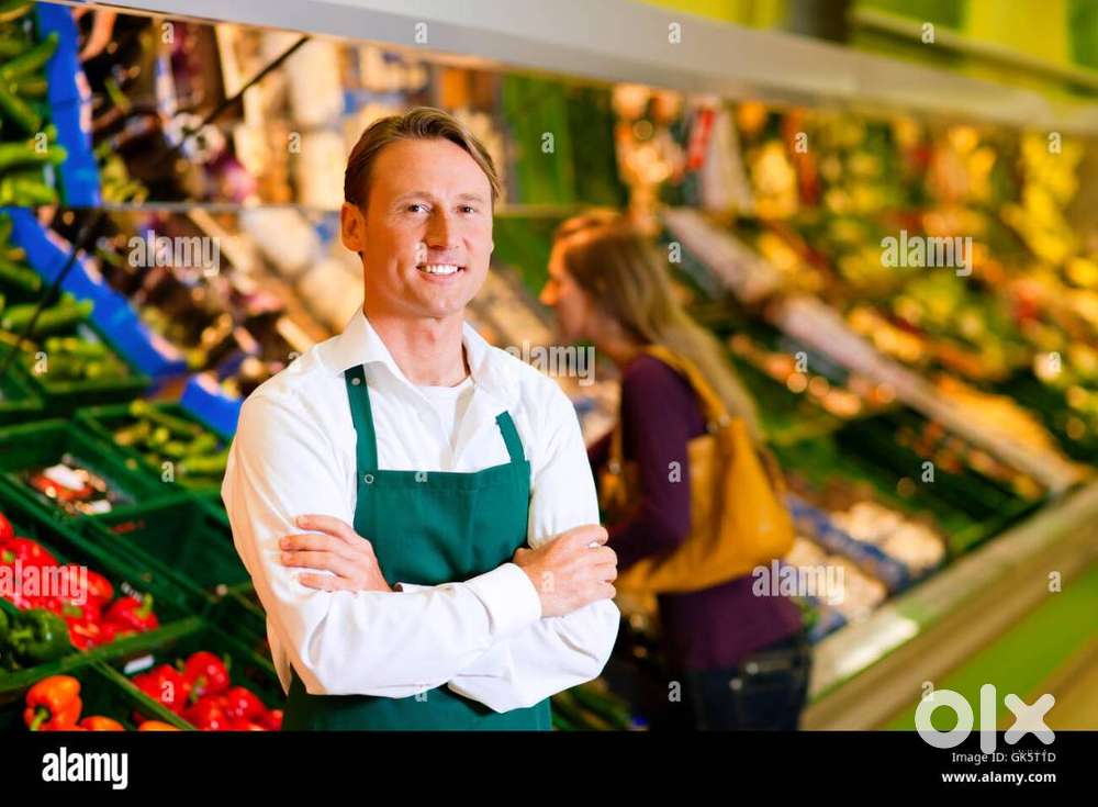 Part time supermarket sales staff required