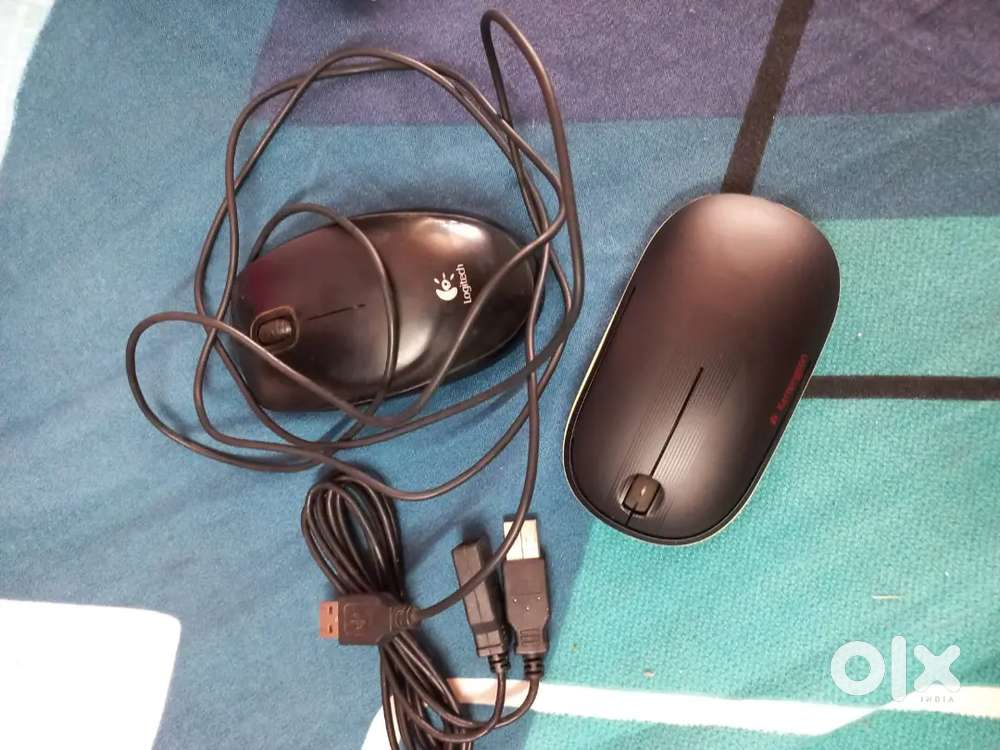 2 computer mouse wireless and corded