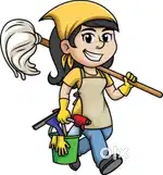 Cleaning work