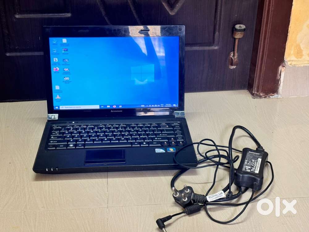 Laptop B460E Lenovo 4gb ram 160 gb hdd battery back keyboard, good