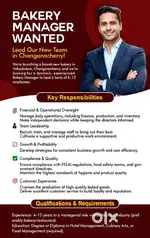 Wanted Bakery Manager