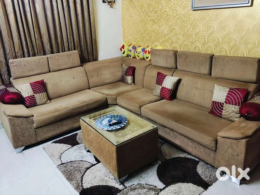 L shape sofa 6 seater