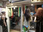 Saree shop with sarees