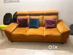 3 seater sofa with Tea table