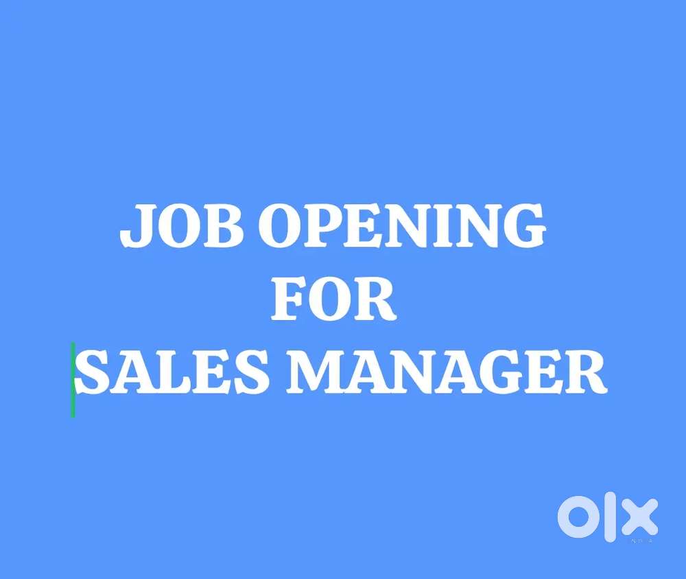 SALES MANAGER FOR MY SHOWROOM